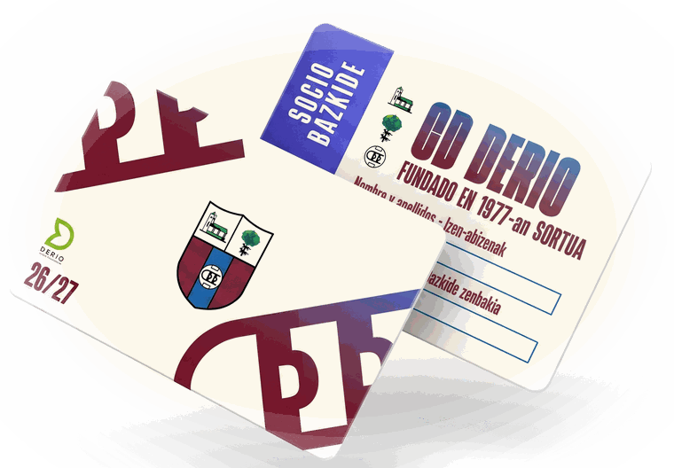 Carnet de socio CD Derio 26/27